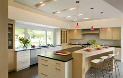 Kitchen design ceiling color