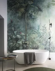 Bath design photo wallpaper