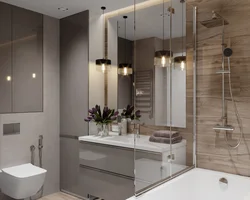 L Shaped Bathroom Design