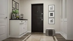 Дизайн прихожей с белыми дверями