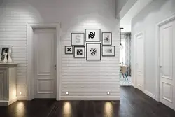 Hallway design with white doors