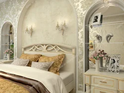 Bedroom design with arch