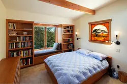Bedroom Photo With Books