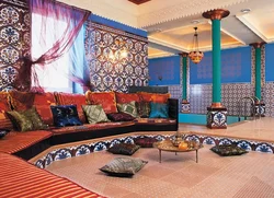 Турецкий дизайн гостиной