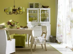 Зеленые Стулья На Кухне В Интерьере Фото