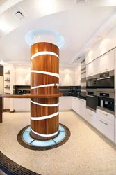 Pillar in the kitchen photo