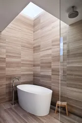 Bathroom tiles under laminate photo