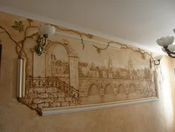 Photo Of Bas-Reliefs In The Kitchen