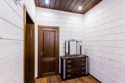 Hallway imitation timber photo