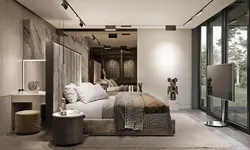 Track Lighting System In The Bedroom Interior