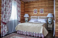 Russian bedroom interior