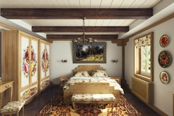 Russian bedroom interior