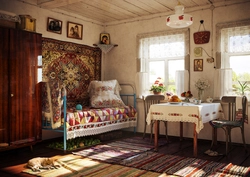 Russian Bedroom Interior