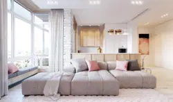 Bedroom living room minimalism design