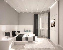 Спальня гостиная минимализм дизайн