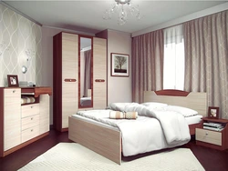 Спальный гарнитур для маленькой спальни со шкафом недорого фото