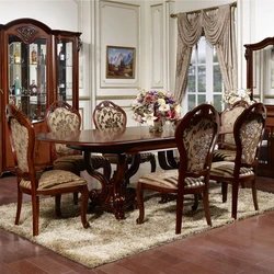 Living Room Table With Chairs Photo