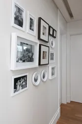 Is it possible to hang photographs in the hallway?