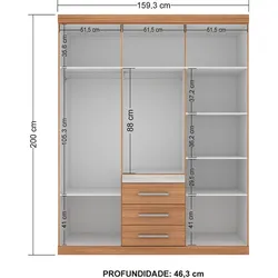 Built-in wardrobes in the bedroom photo design with dimensions