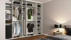 Built-In Wardrobes In The Bedroom Photo Design With Dimensions