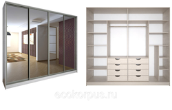 Built-In Wardrobes In The Bedroom Photo Design With Dimensions