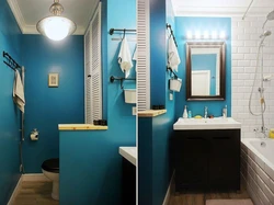 Ванная комната без плитки фото на стенах дизайн