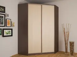 Photo Of A Corner Wardrobe In The Bedroom With Dimensions