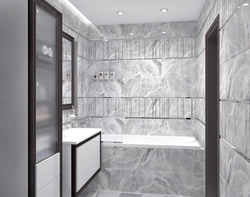 Porcelain Stoneware 1200X600 Bathroom Design