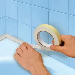 Bathroom tape photo