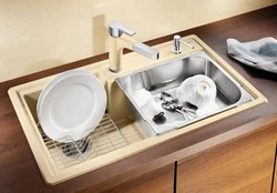 Kitchen sinks with dryer photo