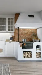Modern kitchens with stove photo