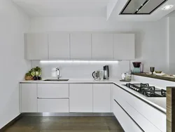 Белая Матовая Кухня Дизайн Фото