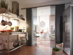 Kitchen Design With Glass Door