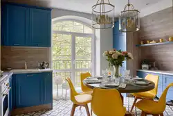 Kitchen Design With Yellow Chairs