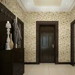 Hallway With Different Wallpapers Photo