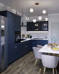 Blue Kitchen Design