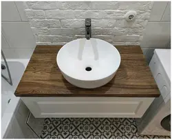 Раковина в ванную накладная на столешницу фото ванны
