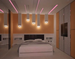 Ceilings in the bedroom lighting options photo