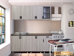 Color scheme of kitchen sets for a small kitchen photo