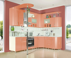 Color scheme of kitchen sets for a small kitchen photo