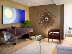Decorate the living room interior