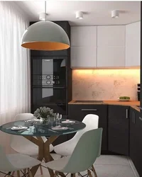 Small kitchen design in modern style 2023