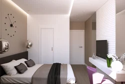 Bedroom design 28 sq m