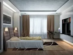 Bedroom design 28 sq m