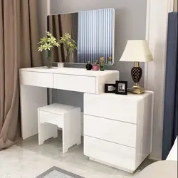 Chest of drawers dressing table for bedroom photo