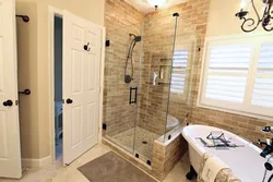 Turnkey bathroom with shower photo