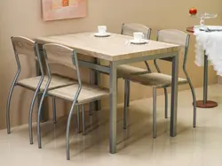 Photo tables and chairs for kitchen dining