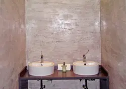 Имитация плитки в ванной из штукатурки своими руками фото