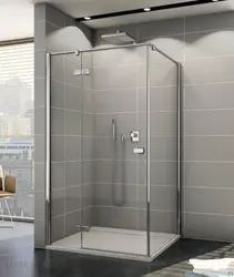 Glass shower screens for bathroom photo