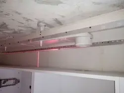 Ventilation in the kitchen under a suspended ceiling photo